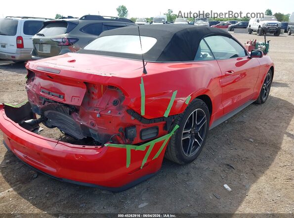 1FATP8UH9N5102579 2022 FORD MUSTANG Red უკანა მარჯვენა