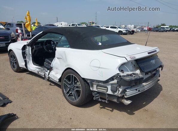 1FATP8UH9N5118720 2022 FORD MUSTANG White Trasero izquierdo
