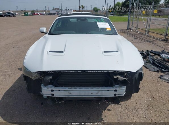 1FATP8UH9N5118720 2022 FORD MUSTANG White Vista interior trasera