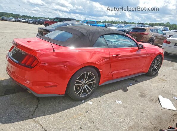 1FATP8UHXG5212768 2016 FORD MUSTANG Red Tył prawy