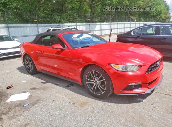 1FATP8UHXG5212768 2016 FORD MUSTANG Red Przód prawy