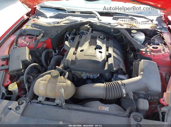 1FATP8UHXH5272647 2017 FORD MUSTANG Red Rear view