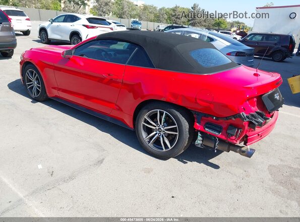1FATP8UHXH5272647 2017 FORD MUSTANG Red Rear left