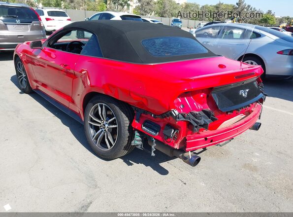 1FATP8UHXH5272647 2017 FORD MUSTANG Red Front view