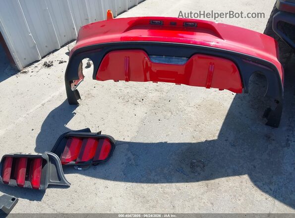 1FATP8UHXH5272647 2017 FORD MUSTANG Red Instrument cluster view