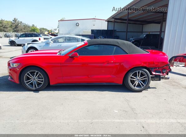 1FATP8UHXH5272647 2017 FORD MUSTANG Red 