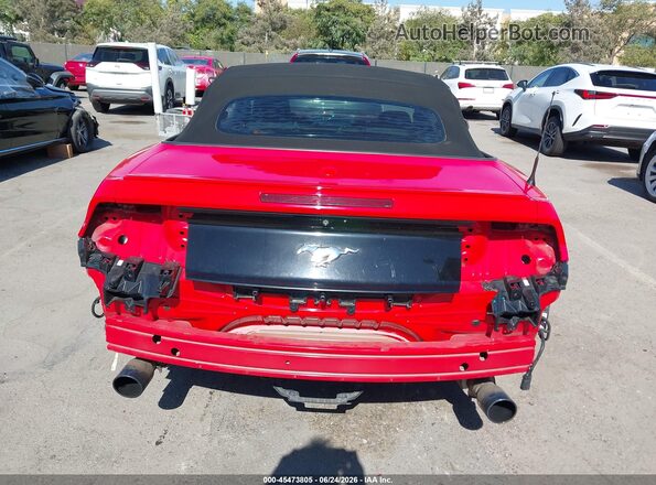 1FATP8UHXH5272647 2017 FORD MUSTANG Red 