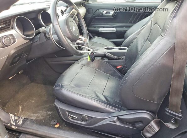 1FATP8UHXJ5110104 2018 FORD MUSTANG Black Vista interior delantera