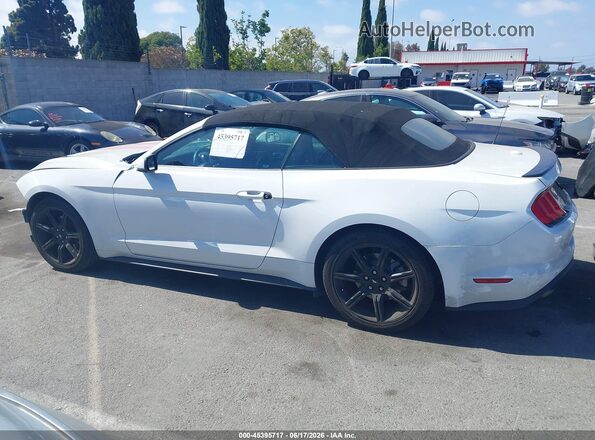 1FATP8UHXJ5124259 2018 FORD MUSTANG Белый 