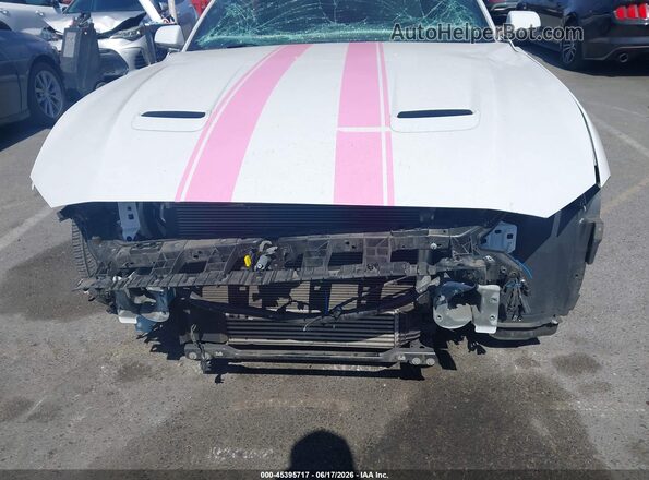1FATP8UHXJ5124259 2018 FORD MUSTANG Белый Вид спереди