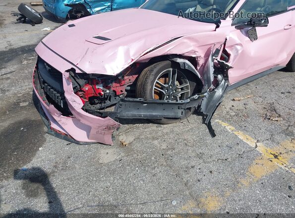 1FATP8UHXJ5155334 2018 FORD MUSTANG Pink წინა ხედი