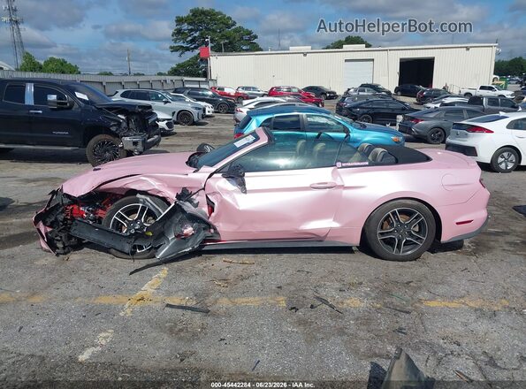 1FATP8UHXJ5155334 2018 FORD MUSTANG Pink სალონის 360-გრადუსიანი ხედი