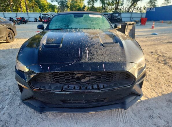 1FATP8UHXK5149700 2019 FORD MUSTANG Black Vista frontal