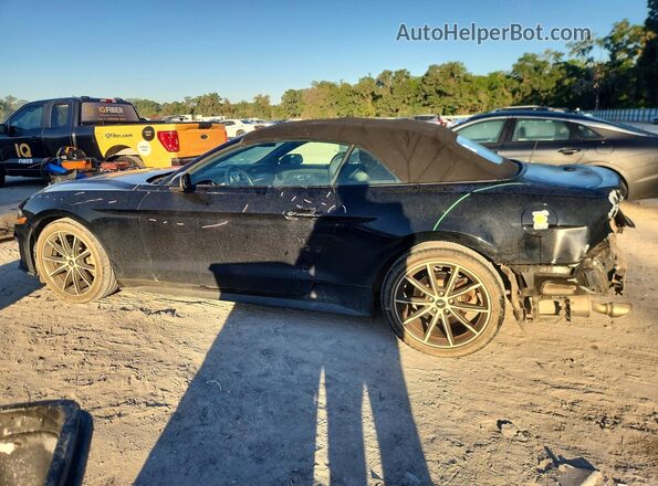 1FATP8UHXK5149700 2019 FORD MUSTANG Black Trasero izquierdo