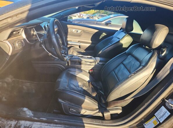 1FATP8UHXK5149700 2019 FORD MUSTANG Black Vista interior delantera