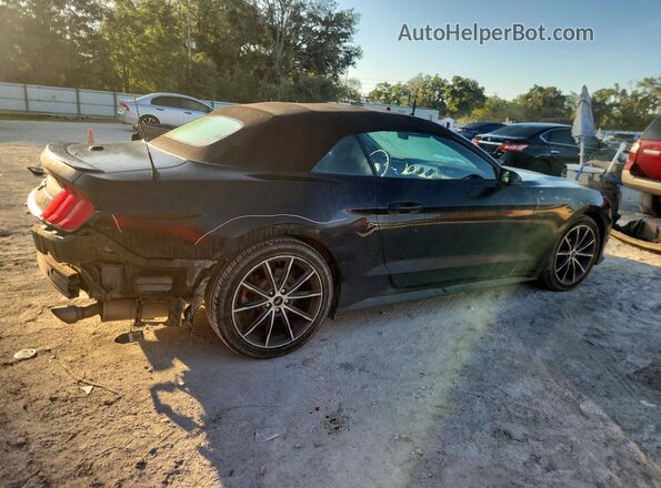 1FATP8UHXK5149700 2019 FORD MUSTANG Black Trasero derecho