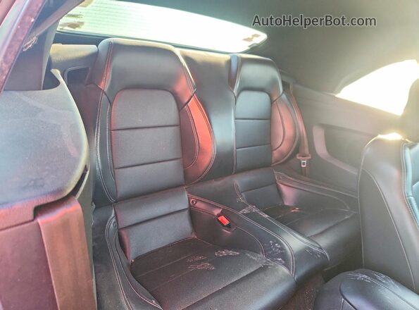 1FATP8UHXK5149700 2019 FORD MUSTANG Black Vista de los asientos traseros