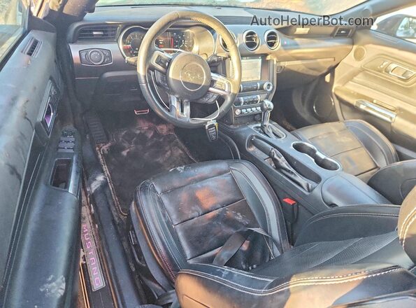 1FATP8UHXK5149700 2019 FORD MUSTANG Black Vista del salpicadero