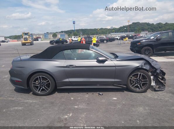 1FATP8UHXN5102834 2022 FORD MUSTANG Серый Вид задней части салона