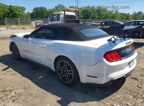 1FATP8UHXN5124817 2022 FORD MUSTANG White Rear left