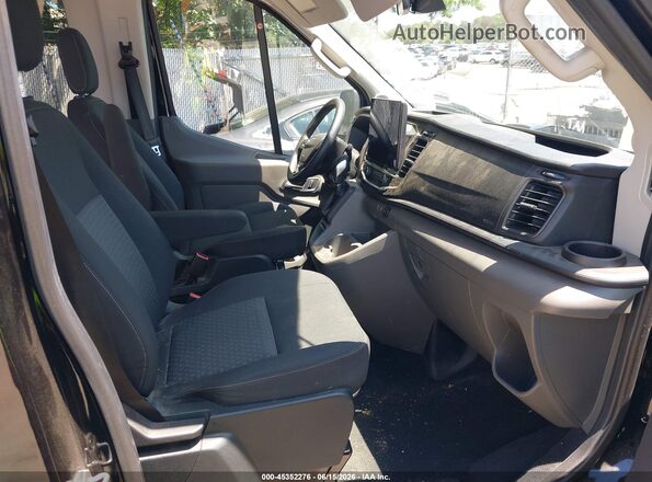 1FBAX2C83PKA94312 2023 FORD TRANSIT-350 Black Widok wnętrza z przodu