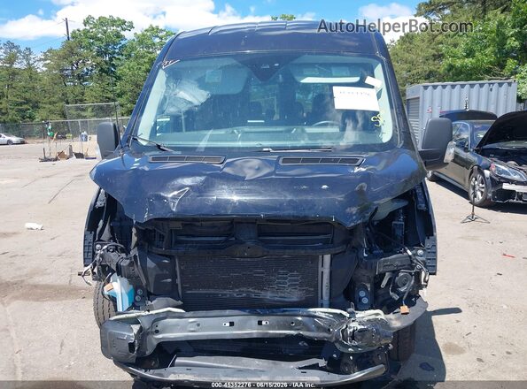 1FBAX2C83PKA94312 2023 FORD TRANSIT-350 Black Widok z przodu