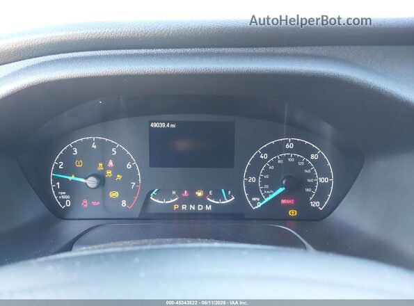 1FBAX2C83PKB36185 2023 FORD TRANSIT-350 White უკანა სავარძლების ხედი