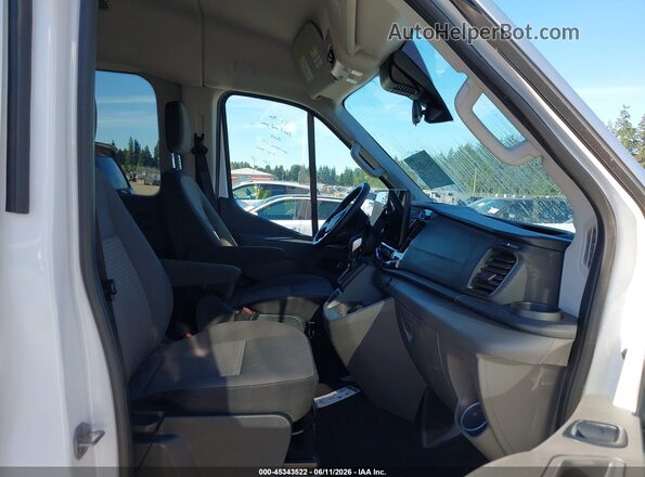 1FBAX2C83PKB36185 2023 FORD TRANSIT-350 White წინა სალონის ხედი
