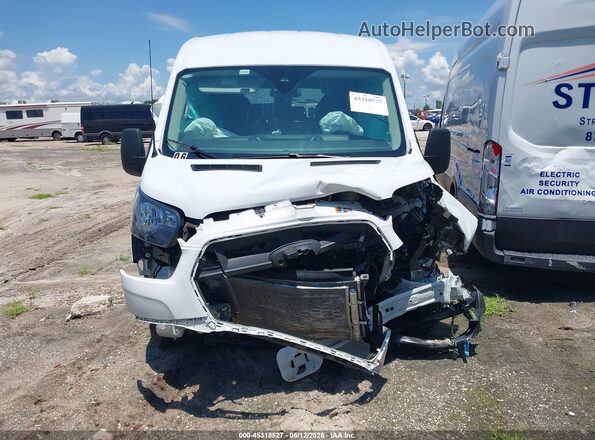 1FBAX2C84SKA63529 2025 FORD TRANSIT-350 White Vista interior trasera