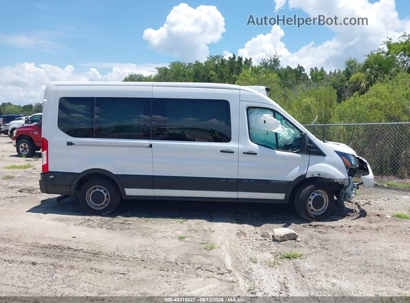 1FBAX2C84SKA63529 2025 FORD TRANSIT-350 White Vista interior de 360 grados