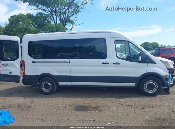 1FBAX2C86RKA57886 2024 FORD TRANSIT-350 White Rear interior view