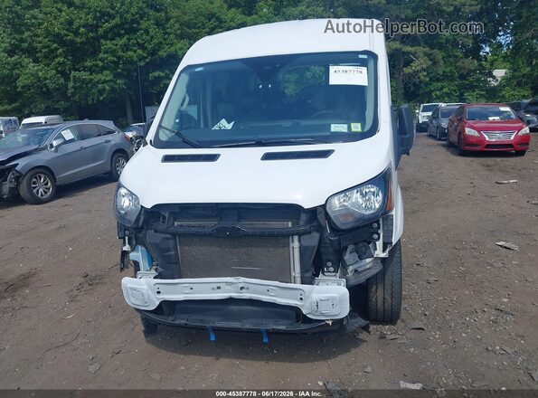 1FBAX2C86RKA57886 2024 FORD TRANSIT-350 White Instrument cluster view
