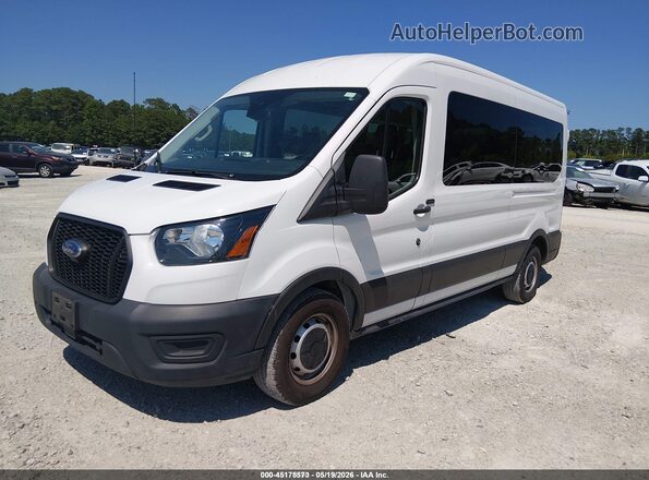 1FBAX2C88MKA85620 2021 FORD TRANSIT-350 White Front left