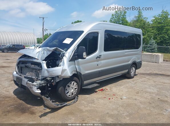 1FBAX2C88RKB01113 2024 FORD TRANSIT-350 Silver Передня ліва чверть