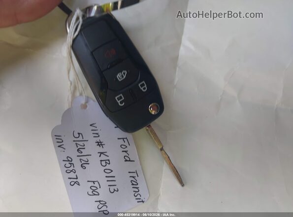 1FBAX2C88RKB01113 2024 FORD TRANSIT-350 Silver Вид панелі приладів