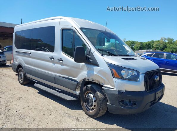 1FBAX2C8XRKB19581 2024 FORD TRANSIT-350 Gray Front view