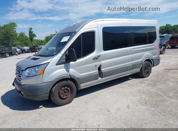 1FBAX2CG0GKA78057 2016 FORD TRANSIT-350 Серебряный Передняя левая четверть