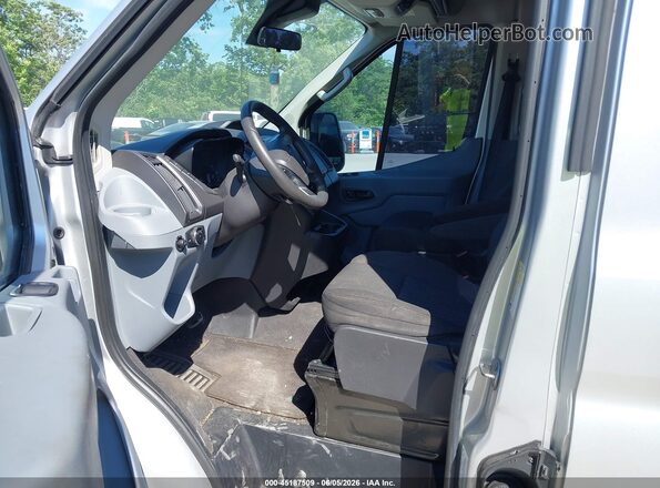 1FBAX2CG0GKA78057 2016 FORD TRANSIT-350 Серебряный Вид салона спереди