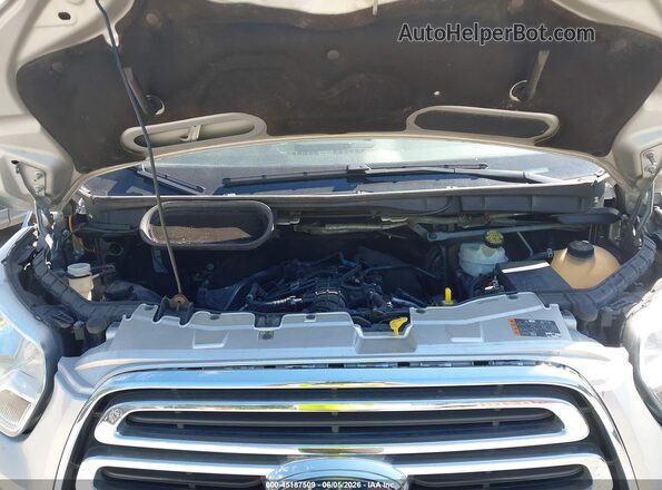 1FBAX2CG0GKA78057 2016 FORD TRANSIT-350 Серебряный Вид сзади