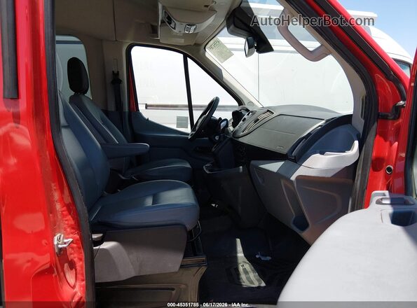 1FBAX2CG1HKA17401 2017 FORD TRANSIT-350 Red Front interior view