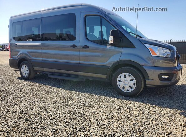 1FBAX2CG1NKA69025 2022 FORD TRANSIT Gray 