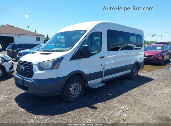 1FBAX2CG2GKA00430 2016 FORD TRANSIT-350 White წინა მარცხენა ხედი სამი მეოთხედიდან