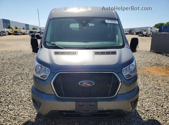 1FBAX2CG3NKA69091 2022 FORD TRANSIT Gray 