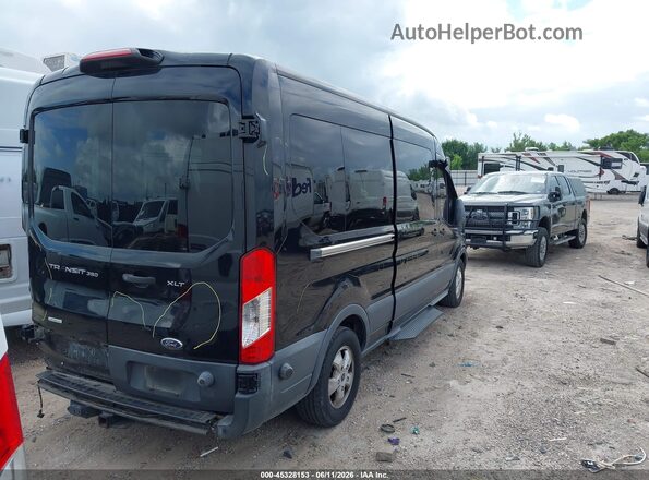 1FBAX2CG5JKA44235 2018 FORD TRANSIT-350 Black Задня права чверть