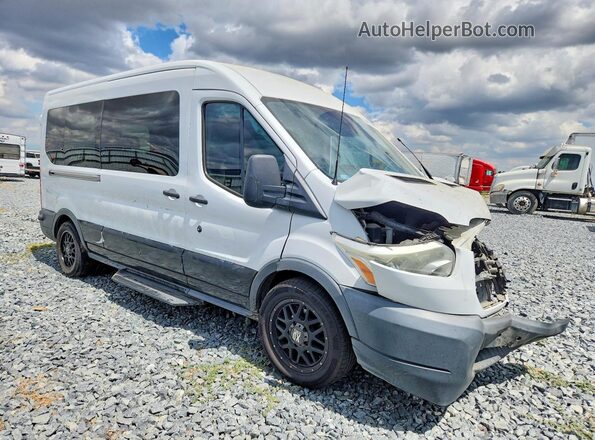 1FBAX2CM0GKB21737 2016 FORD TRANSIT White Front right