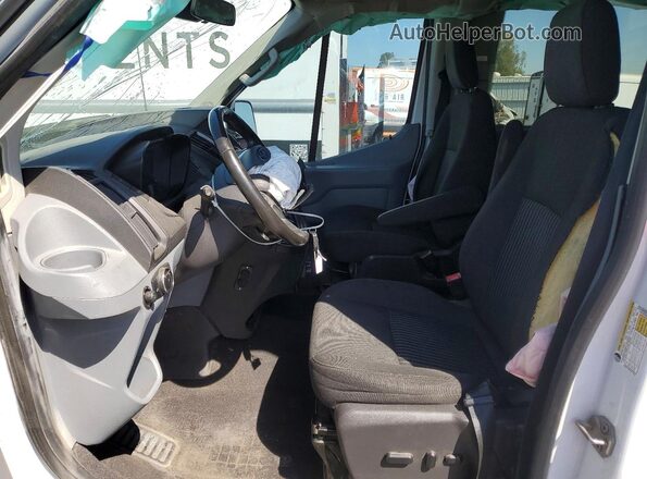 1FBAX2CM0GKB21737 2016 FORD TRANSIT White Front interior view