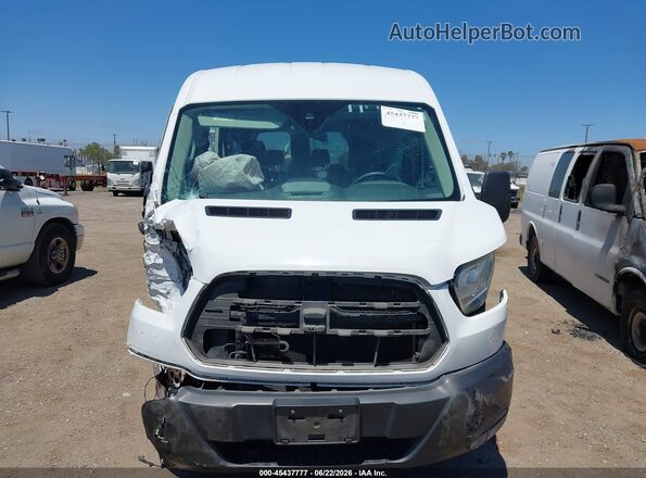 1FBAX2CM5KKA98898 2019 FORD TRANSIT-350 White Vista interior trasera
