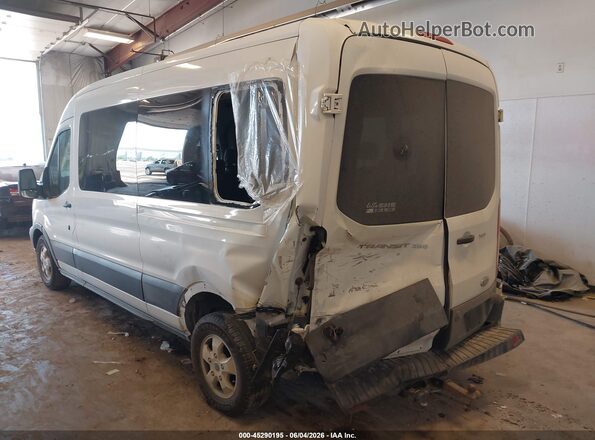 1FBAX2CM6HKA84324 2017 FORD TRANSIT-350 White Вид спереду