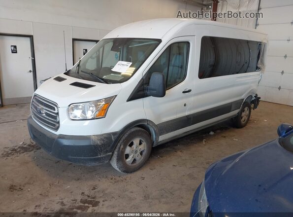 1FBAX2CM6HKA84324 2017 FORD TRANSIT-350 White Передня ліва чверть
