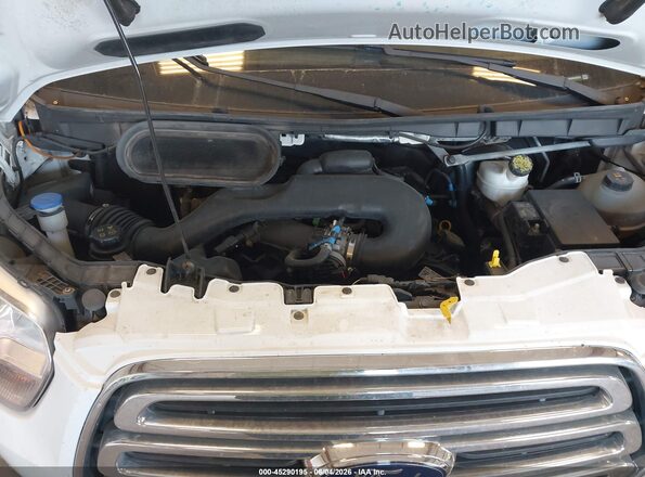 1FBAX2CM6HKA84324 2017 FORD TRANSIT-350 White Вид ззаду